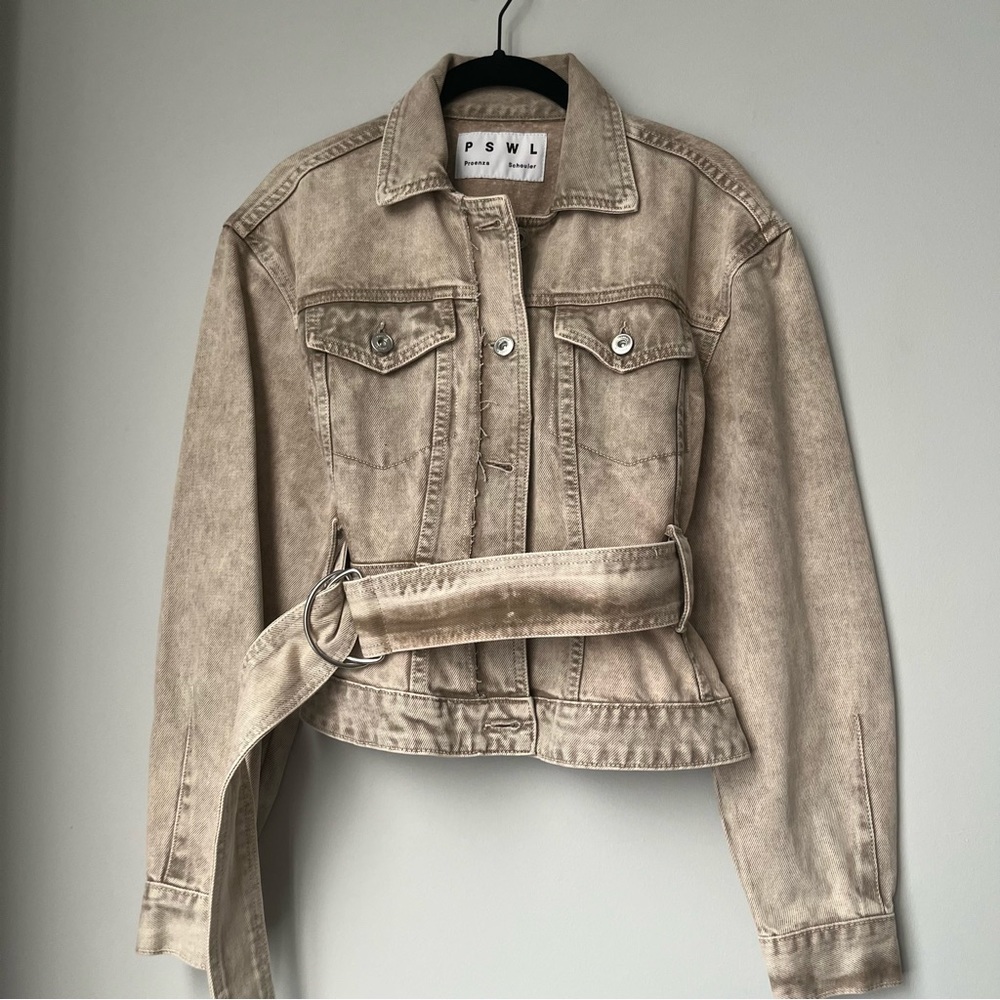 PROENZA SCHOULER washed denim jacket